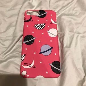 Pink Space iPhone 7plus case!!